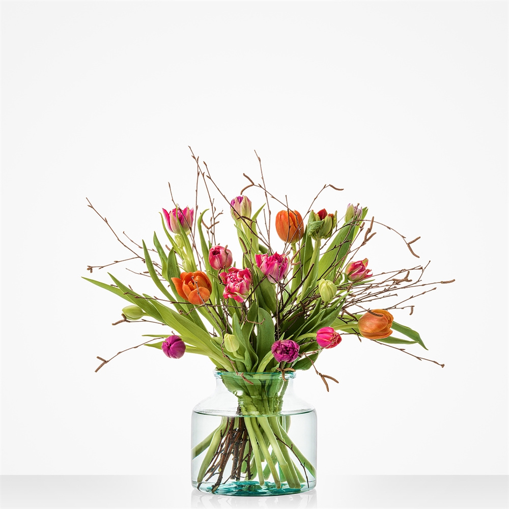 Kleurrijk tulpen boeket